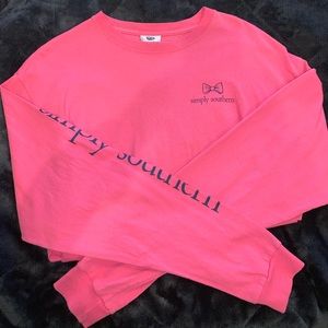 Pink Simply Southern Long Sleeve